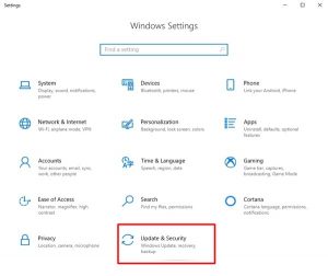 windows update and securiety