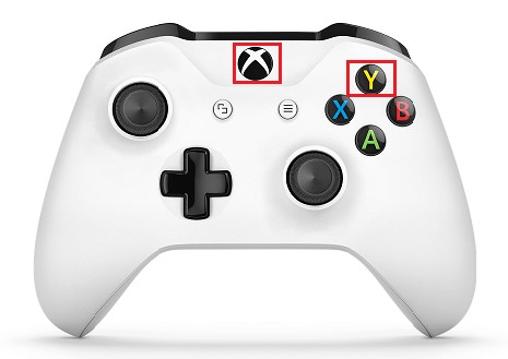 Xbox + Y on Xbox One