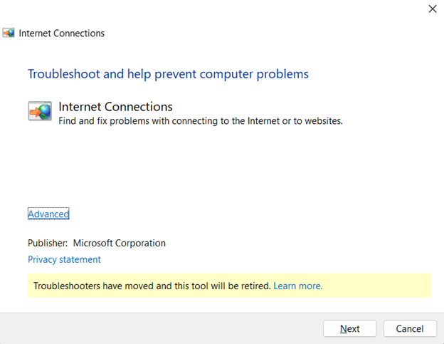 Troubleshoot Network