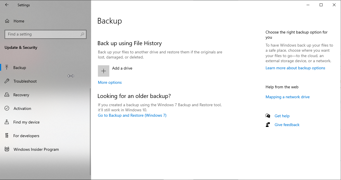 Add a drive_File History