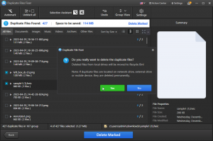DFF_cleaning confirmation