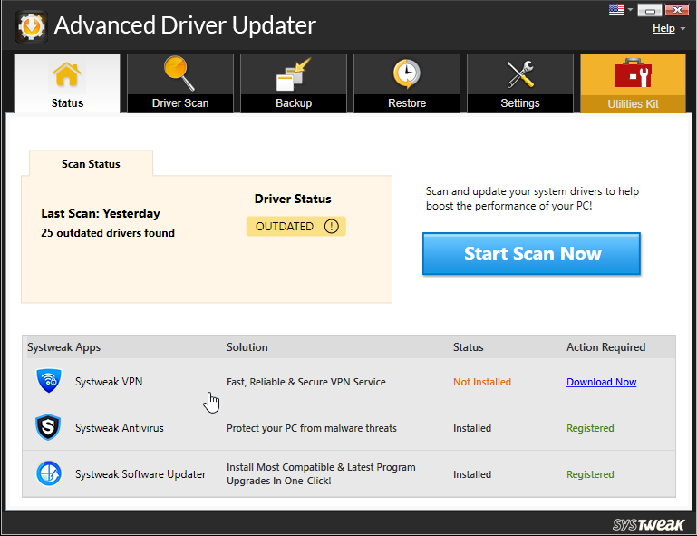Advanced Driver Updater