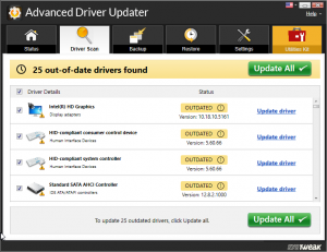 Advanced Driver Updater_update driver