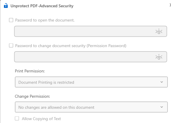 Advanced Security - Systweak PF Editor
