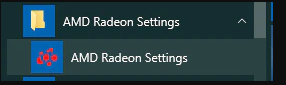 AMD Radeon Settings