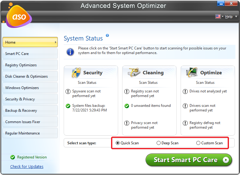 Advanced System Optimizer
