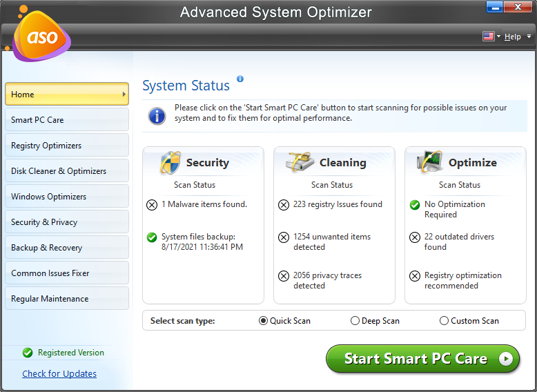 Advanced System Optimizer