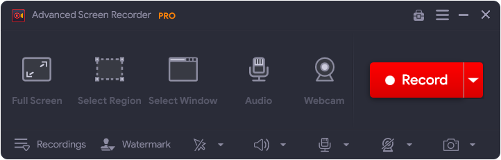 ASR screen recorder