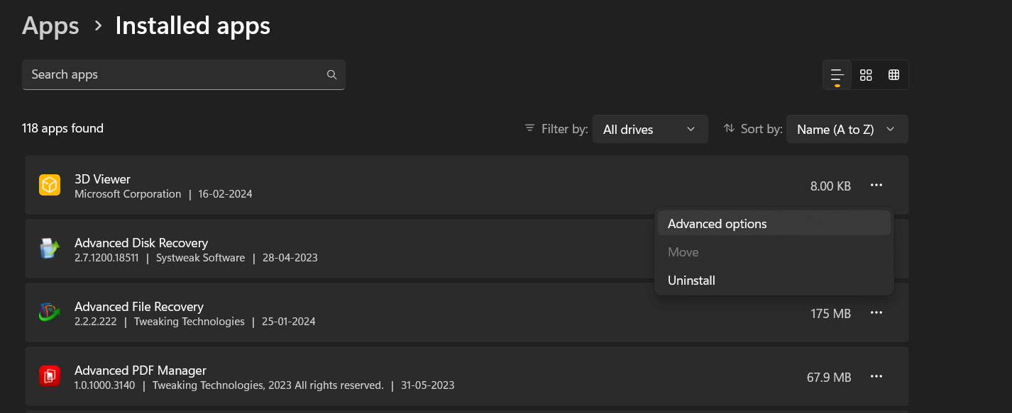 Background Apps Grayed Out on Windows