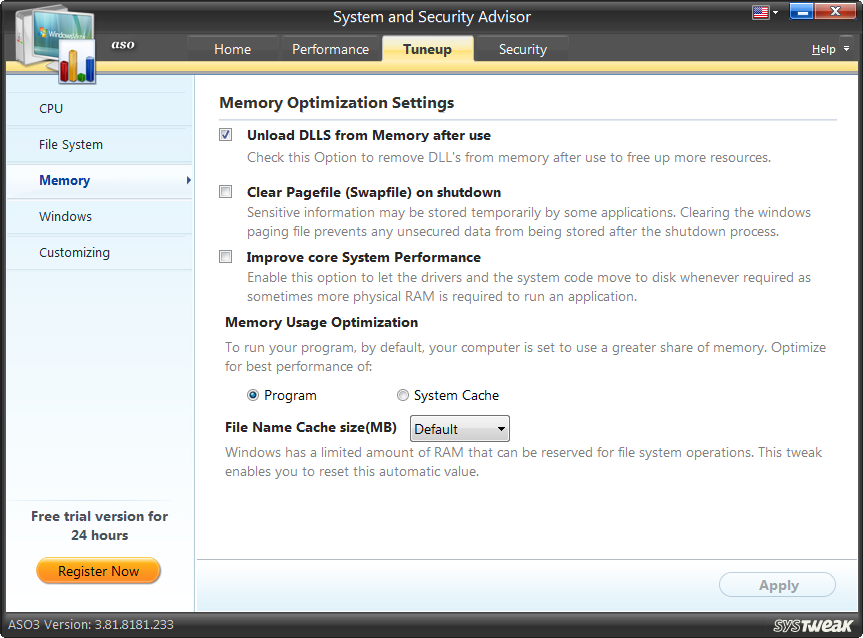 Advanced System Optimizer