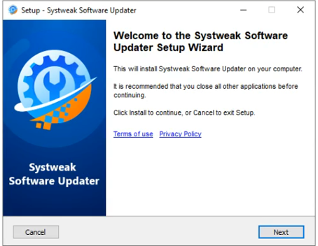 Systweak Software Updater