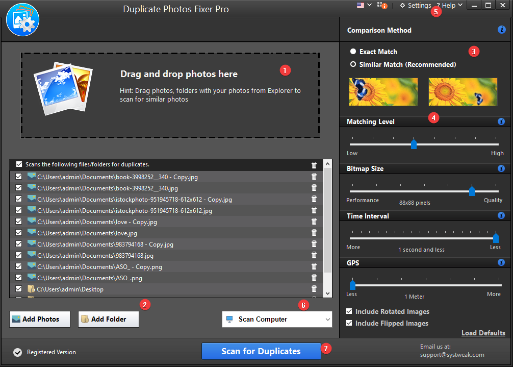 Duplicate photos fixer_home