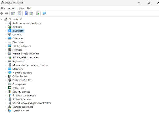 Go to Bluetooth and find Asus USB BT400