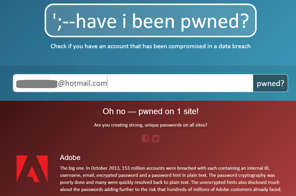 Have-I-Been-Pwned-