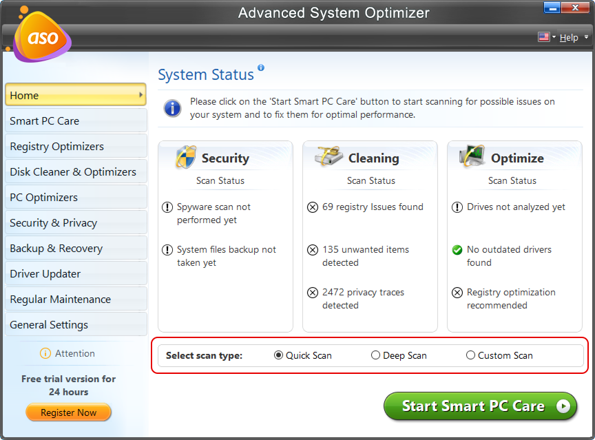 Advanced System Optimizer