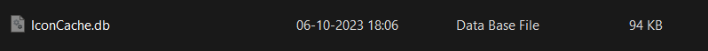 IconCache.db file