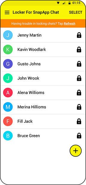 Locker for SnapChat