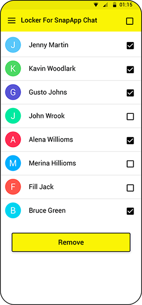 Locker for SnapChat