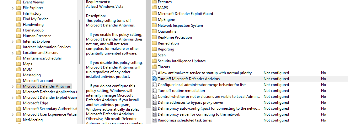 Microsoft Defender Antivirus