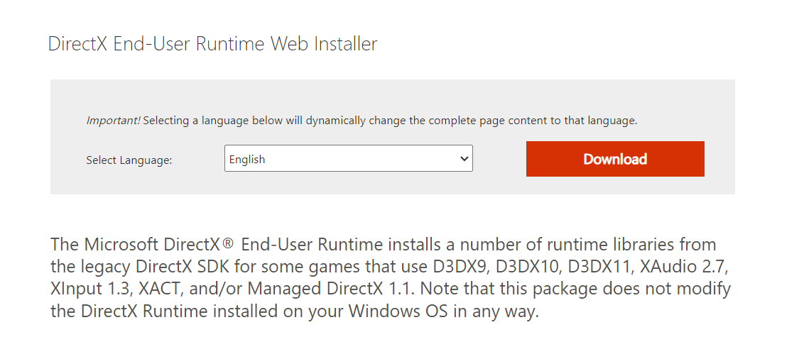 Microsoft official website