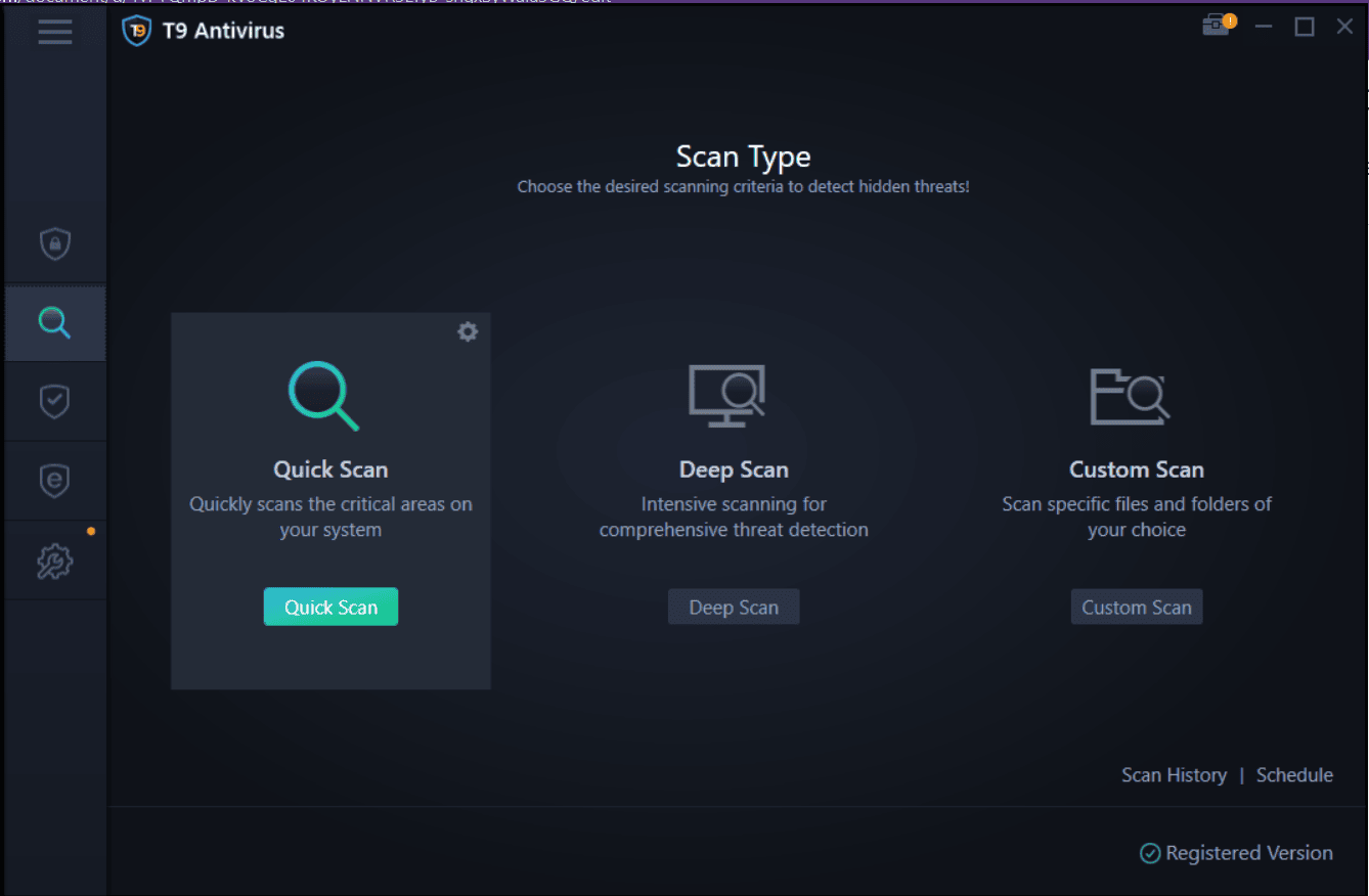 Multiple Scanning Modes