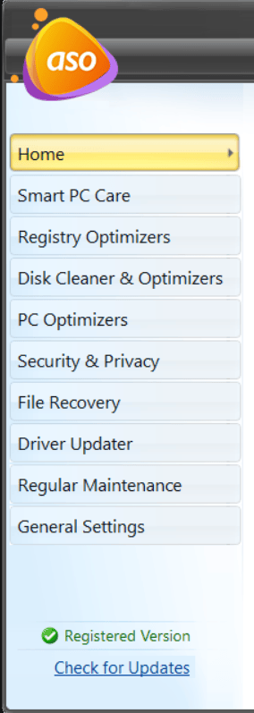 navigate to the Security & Privacy tab