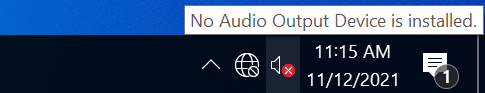 no-audio-output-device-is-installed