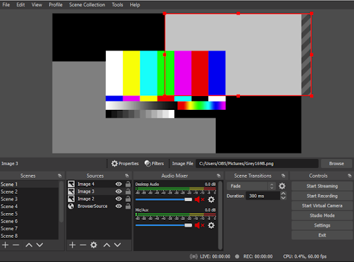 OBS Studio screen recorder
