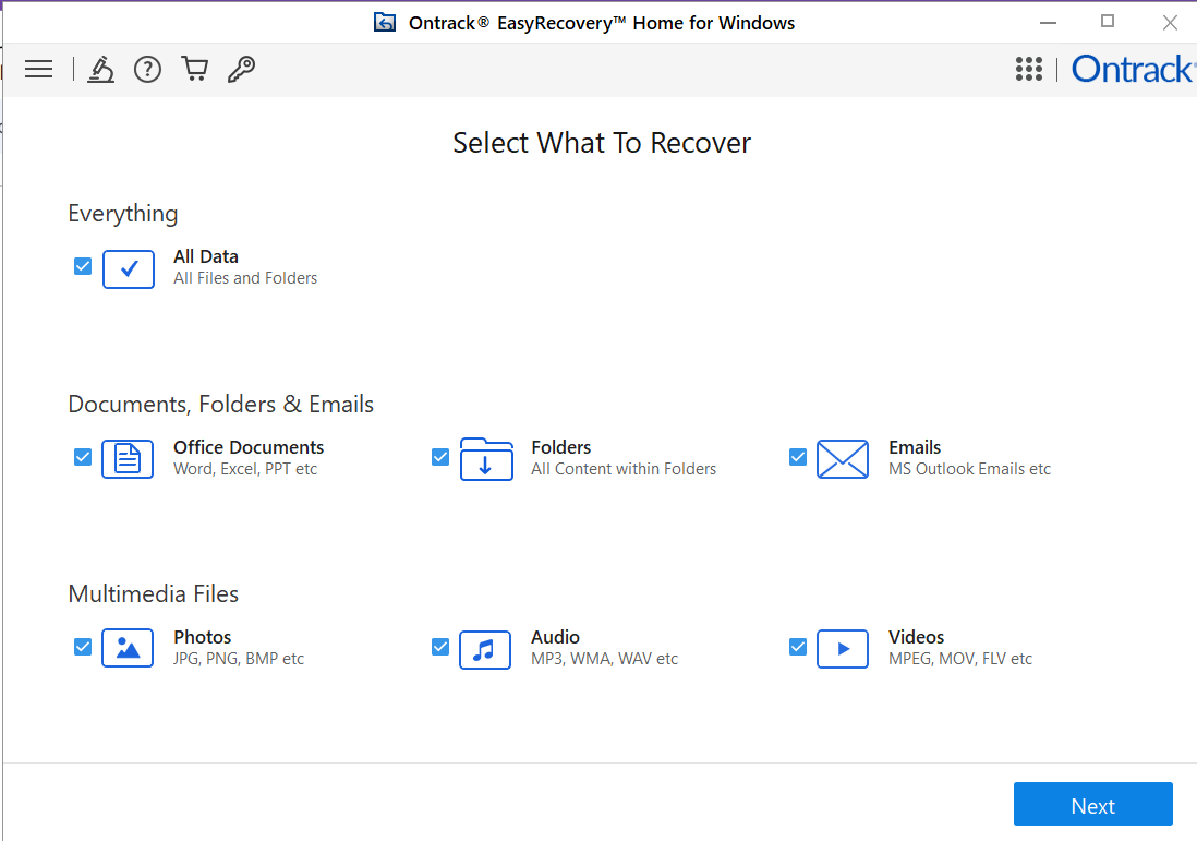 OnTrack EasyRecovery