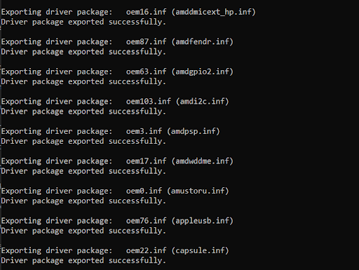 path of the folder signified the folder