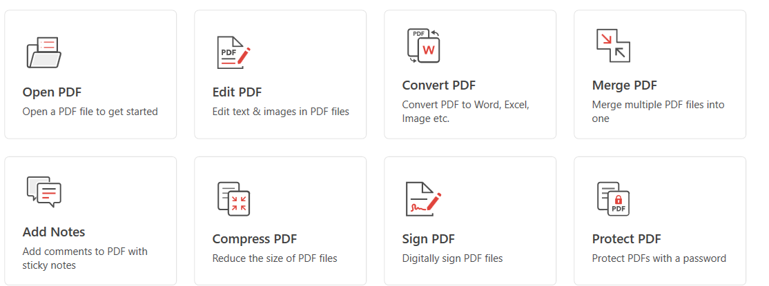 pdf features