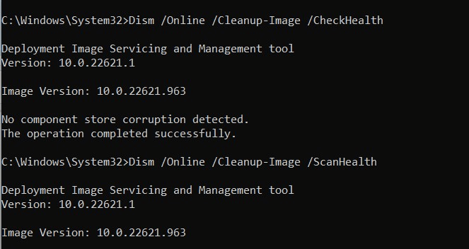 file system error -2147219196