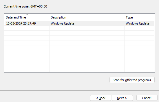 file system error "-1073740791"
