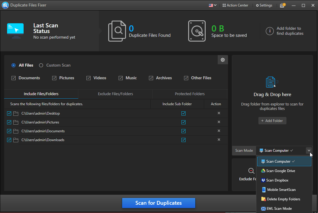 Systweak Duplicate Files Fixer