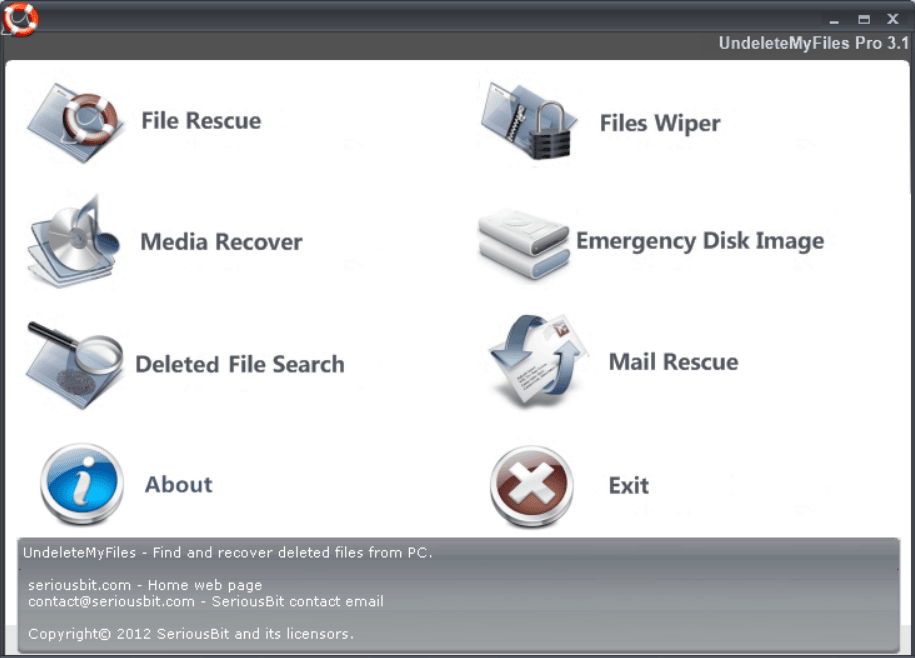 UnDeleteMyFiles Pro - Free Data Recovery Tool