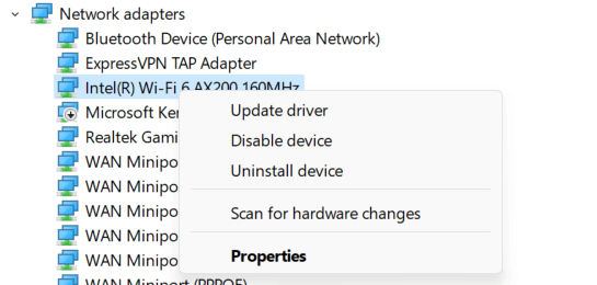 update driver using device manager. JPG