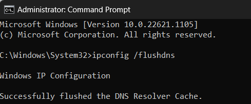 use command in command prompt window