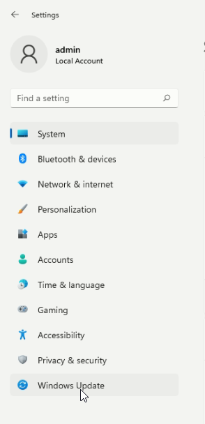 Windows 11 System Settings
